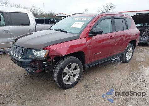 2016 Jeep Compass Sport из США, поврежденный, VIN 1C4NJDBB9GD776428
